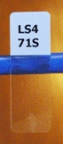 Cable Labels LS4 71S ( 78 Labels per Sheet)
